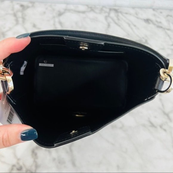 Kate Spade Darcy Graphic Leopard Small Bucket Bag Crossbody - Picture 7 of 10